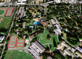 photo of Menlo campus from above